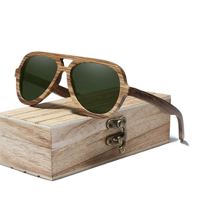 Óculos de sol em madeira Deneb, armação em madeira natural, lentes em polímeros plásticos polarizadas com proteção UVA e UVB400, com certificado CE de qualidade, Loja Livre Arbítrio