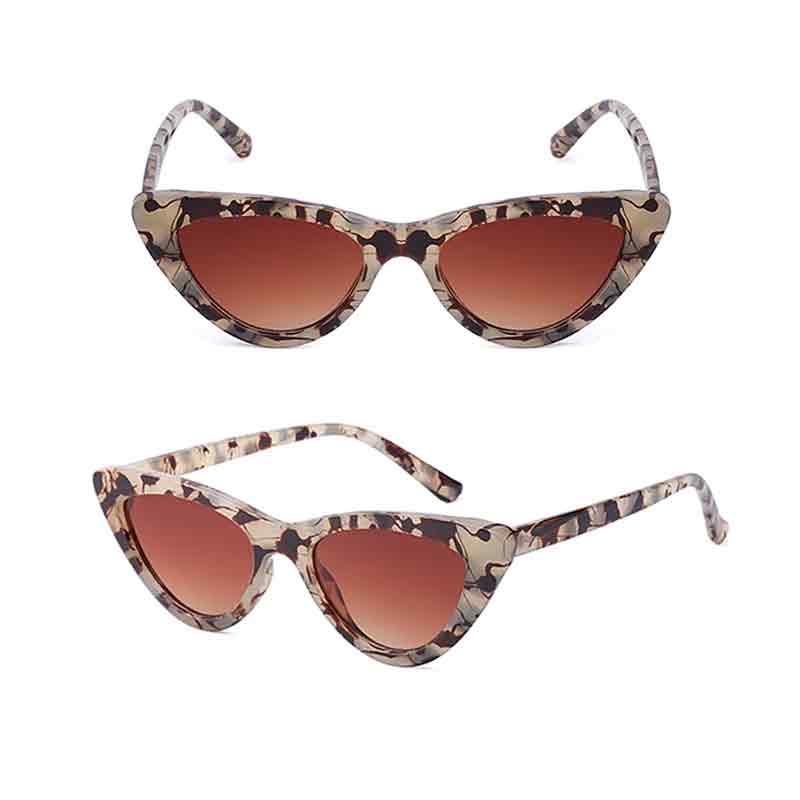 Óculos de sol feminino Verona, lentes com proteção UV400 em polcarbonato, estilo gatinha, loja livre arbítrio